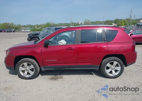 2014 Jeep Compass Sport from USA, damaged, VIN 1C4NJDBB0ED569438